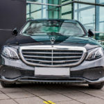 Front view Mercedes Benz E 220d