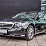 Front view Mercedes Benz E 220d