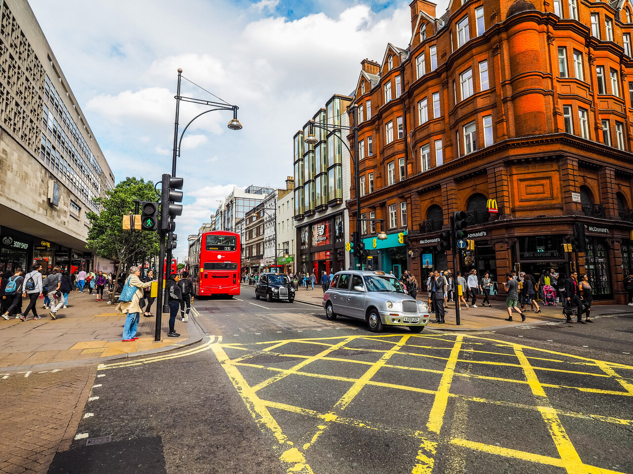 Oxford Street cab